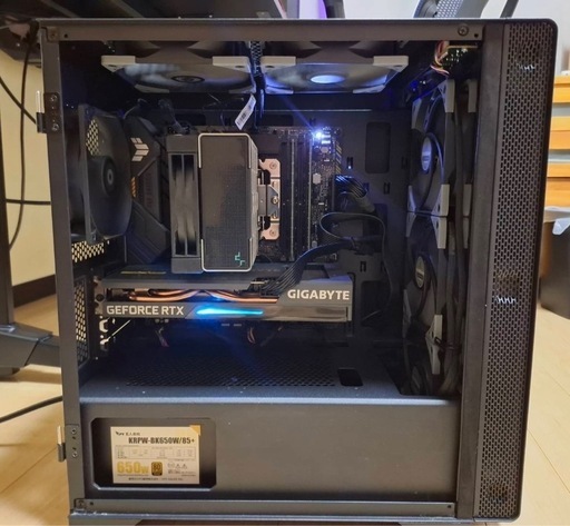 自作ゲーミングPC Core i5-12400F RTX3060 TI Custom-built PC] Gaming PC with 12400F and RTX 3060 Ti for