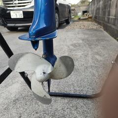 2馬力船外機　スズキの画像