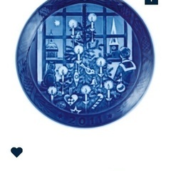 2011年　ロイヤルコペンハーゲン Royal Copenhagen イヤープレートの画像