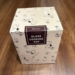 スヌーピー　グラス　クッキングポッドの画像