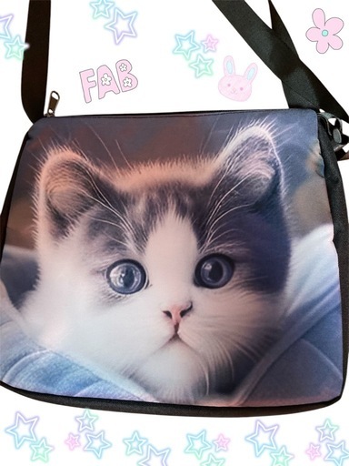 猫と犬のプリント　ショルダーバッグ　まとめて10個と5個のおまけ⭐︎未使用⭐︎猫好き　ワンちゃん好きにはたまらない可愛いショルダーバッグです☆ 猫と犬のプリント ショルダーバッグ まとめて10個と5個のおまけ⭐︎未