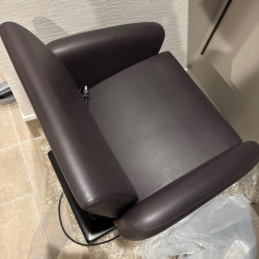 リクライニング電自動シャンプーチェア