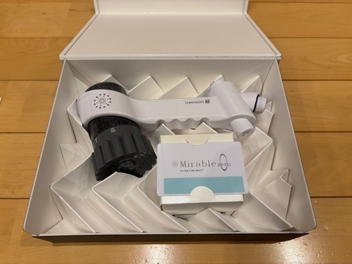 【新品•未使用】ミラブルゼロ　Mirablezero シャワーヘッド