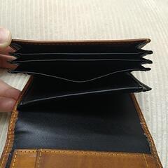 本革財布　レザーの画像