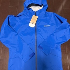 シマノ　レインスーツ　ブルー　レディースMサイズ　新品