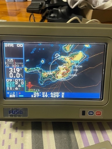 FUSO7インチ魚探