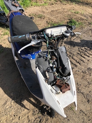 ホンダ　ライブディオ　書類付部品取車