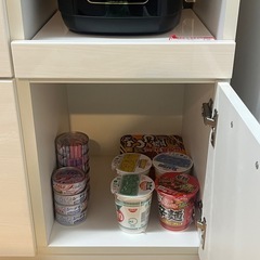 ニトリ】食器棚キッチンボード ( ふと。) 上野幌の収納家具