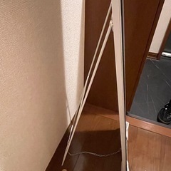 【無料】ニトリの全身ミラー（姿見）ほぼ新品！の画像