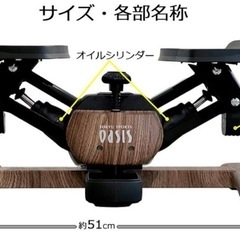 東急スポーツオアシス ツイストエアロステッパー Premium プレミアム SP-600 木目調 2way(エアロモード ツイストモード) ◾️玄関先まで取りに来られる方限定の画像