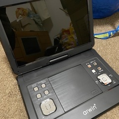 【受渡完了】美品 ポータブルDVDプレイヤー　14.1インチ　テレビ　の画像