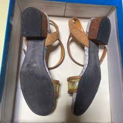 値下げしました‼️黄色いサンダル【S】の画像