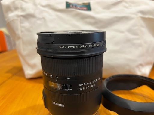 Canon 　EFマウント10-24mm F/3.5-4.5 Di II VC HLD