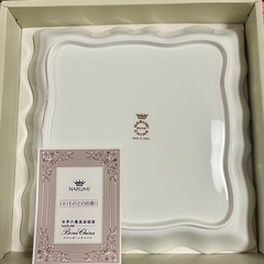 NARUMI ナルミ ミラノ フレアプレート 23cm 大皿 の画像
