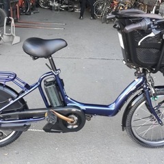 試乗🉑新車仕上げ⭐️中古子供乗せ電動自転車 ブリヂストンアンジェリーノ ヤマハPASキスの画像