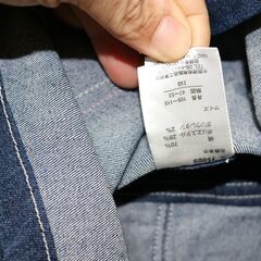 NO.2　　デニムサロペット　　110ｃｍの画像