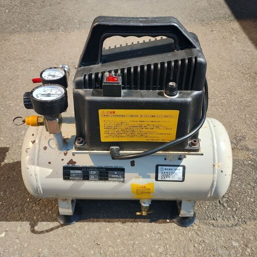 8L エアコンプレッサー オイルレス パオック