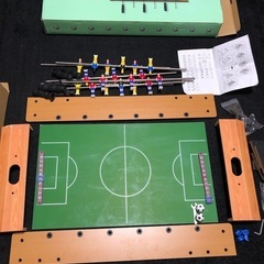 新品　サッカーゲーム　フットボール　木製　大サイズの画像