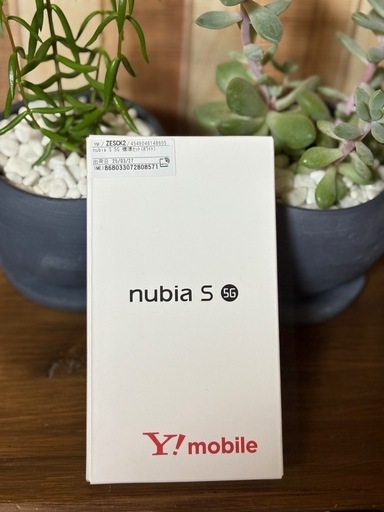スマートフォン nubia s 5G