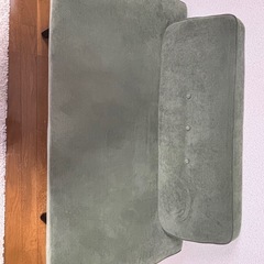 2人掛けソファ　グリーンの画像