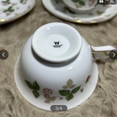ウエッジウッドティーカップ5客セットの画像