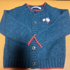 familiar ファミリア　ベビー　カーディガン　90　ニットの画像