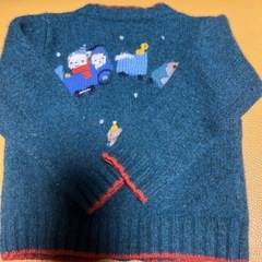 familiar ファミリア　ベビー　カーディガン　90　ニットの画像