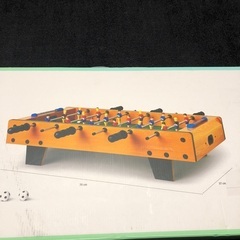 新品　サッカーゲーム　フットボール　木製　大サイズの画像