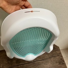【美品】ベビーバスサポートマット、赤ちゃんビデの画像