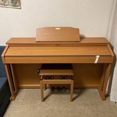 お譲り先決定済【美品】Roland 電子ピアノ HP504 防音...