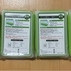最終値下げ　新品未使用‼️ スティック氷トレー　6本タイプ　密閉...