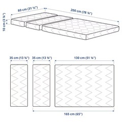IKEA キッズベッドSUNDVIK スンドヴィーク 130-200cm 東京の画像