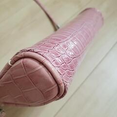美品　エナメル　ピンクショルダーの画像