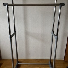 ハンガーラック2段の画像