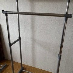 ハンガーラック2段の画像
