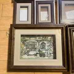 3Dピクチャー、標本　木製フレームの画像