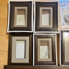 3Dピクチャー、標本　木製フレームの画像