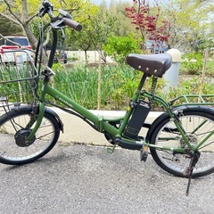 電動アシスト折り畳み自転車　2台あり、値段は1台分の画像