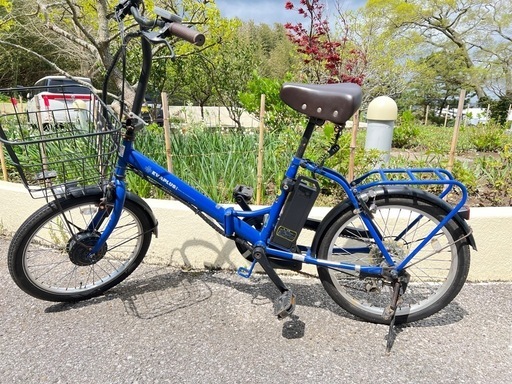 電動アシスト折り畳み自転車　2台あり、値段は1台分