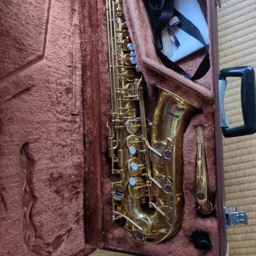 サックス　お話中