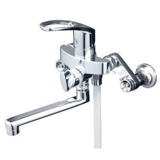 ☆ ケーブイケー KVK KF5000THA 楽締めソケット付シングルシャワー 壁付シングル13 シャワバス・逆止・節湯◆浴び心地のいい快適節水シャワー水栓