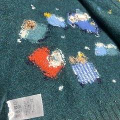 familiar ファミリア　ベビーウールカーディガン　90　の画像