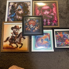 ダイアモンドアート　
