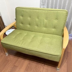 【終了】ニトリ　二人掛けソファの画像