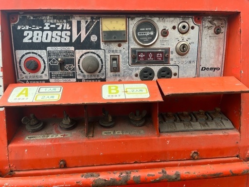 デンヨー ウェルダー エンジン溶接機 ディーゼルエンジン Denyo280