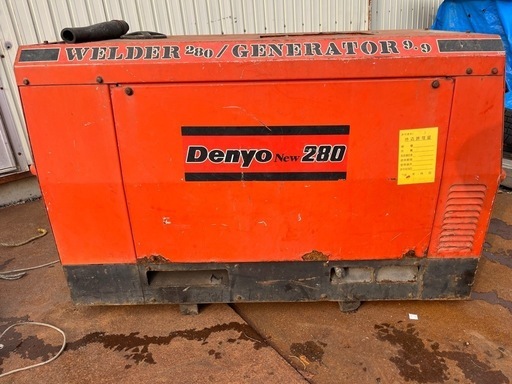 デンヨー ウェルダー エンジン溶接機 ディーゼルエンジン Denyo280