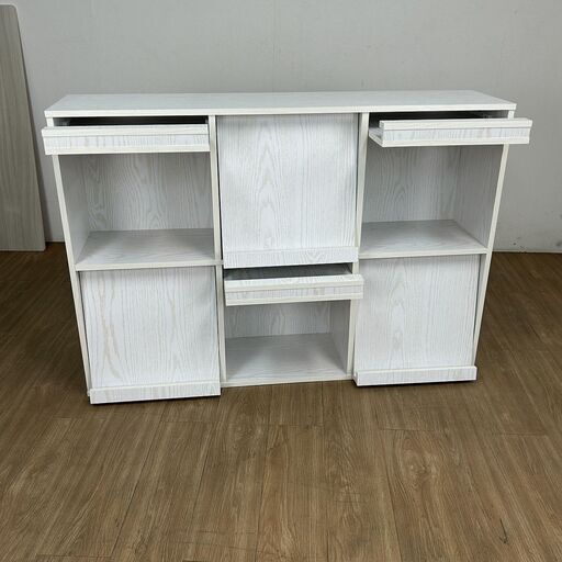 №5989【新品】大型ディスプレイ書棚・６枚フラップタイプ☆【訳あり特価品】