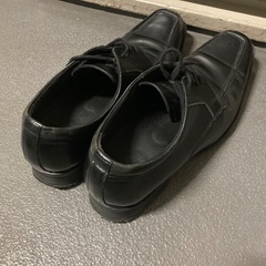 メンズ🔴ビジネスシューズ25.5サイズの画像