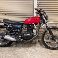 カワサキ　250TR 配送可能　支払いは現金or振り込みも可能　赤の画像
