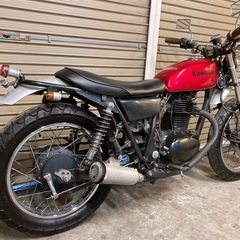 カワサキ　250TR 配送可能　支払いは現金or振り込みも可能　赤の画像